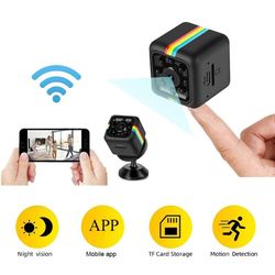 Mini IP Camera HD 1080P Sports Camera Wireless Security Surveillance Built-in Battery Night Vision Smart Home Micro
