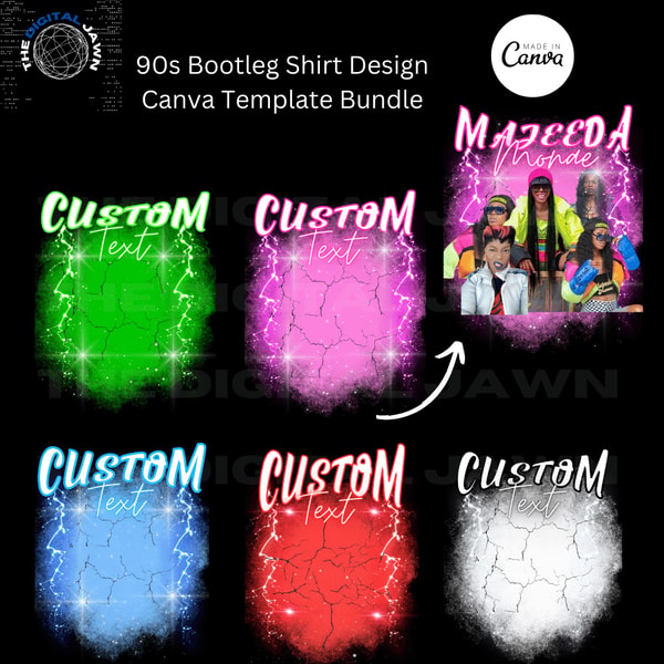 Custom Bootleg Rap Tshirt Sublimation Designs, Canva T shir Inspire