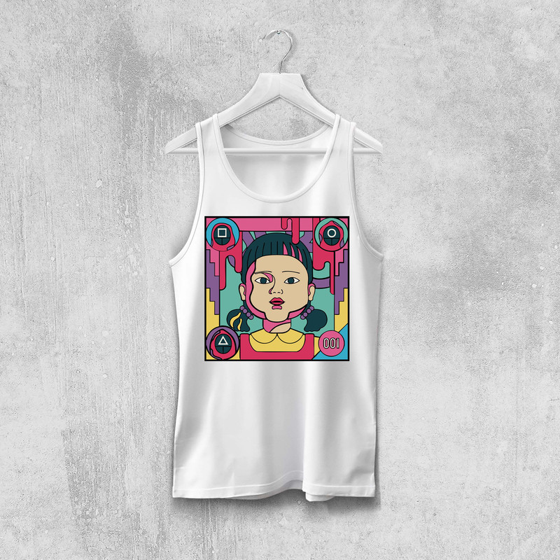 Squid Game Girl Png Red Light Green Light Squid Gamer Png Squid Game Symbols 2025 Squid Game Candy 4