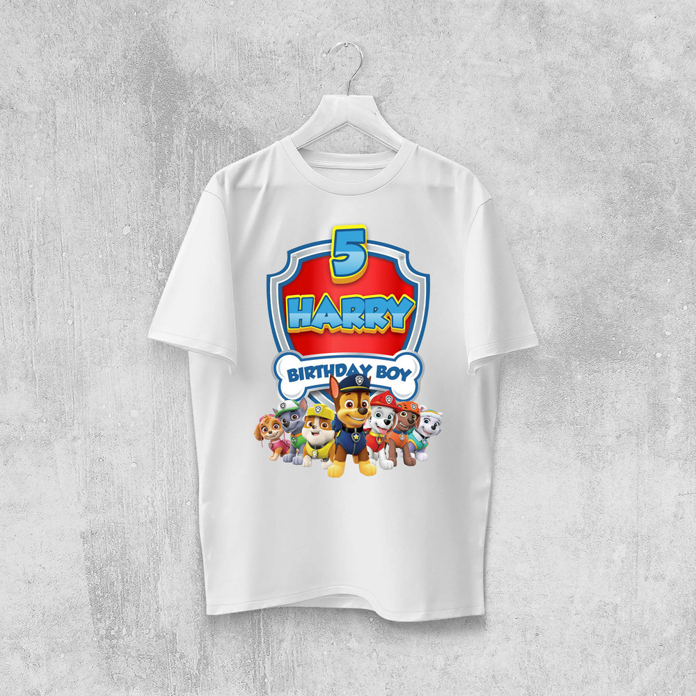 Custom Paw Patrol Birthday Png Bundle Custom Family Birthday Png Bundle Patrol Birthday Png Bundle 1