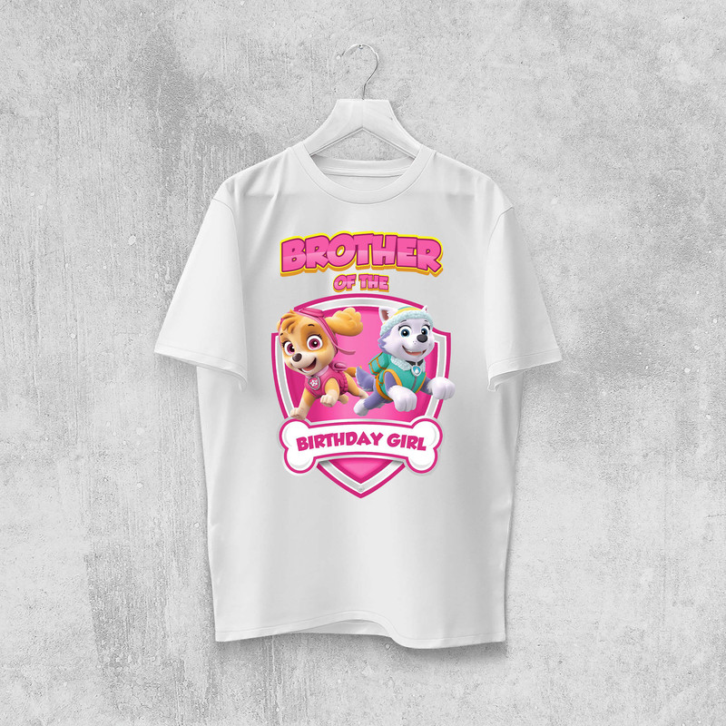 Custom Paw Patrol Birthday Girl Png Bundle Custom Family Birthday Png Bundle Patrol Birthday Png Bu 5