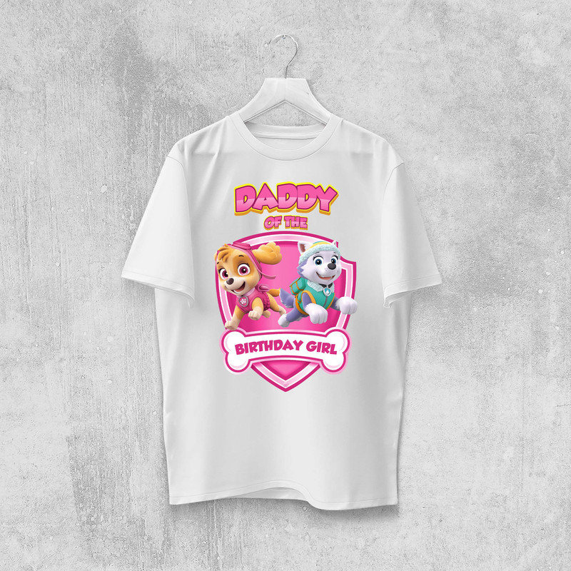 Custom Paw Patrol Birthday Girl Png Bundle Custom Family Birthday Png Bundle Patrol Birthday Png Bu 7