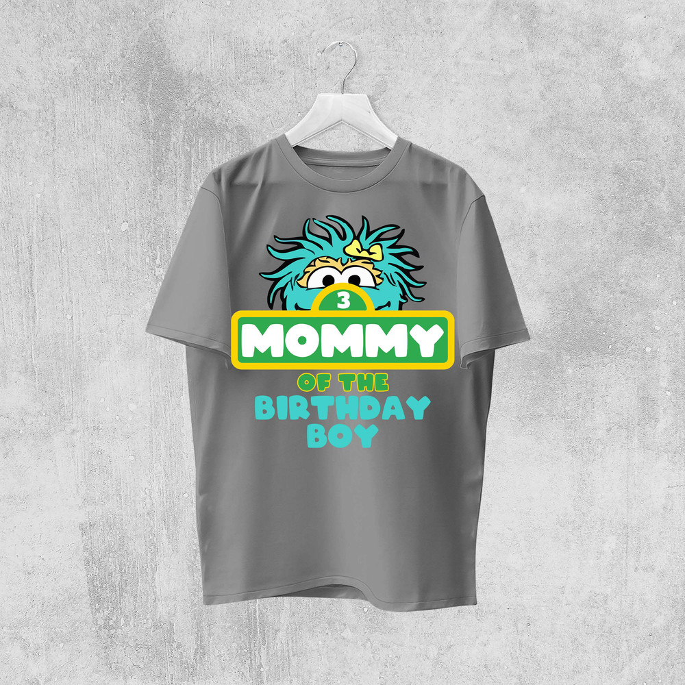 Sesame Street Birthday Family Custom Png Sesame Street Custom Birthday Png Personalized Sesame Char 2