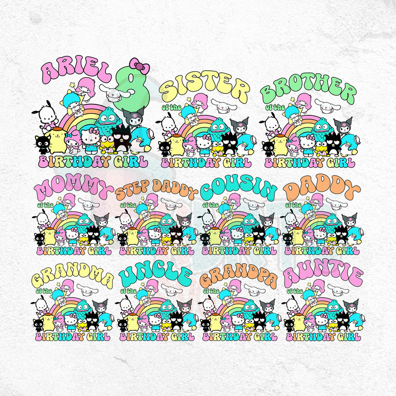 Hello Kitty Birthday Hello Kitty And Friends Birthday Kuromi Birthday Png Kuromi Cute Kuromi Gift A 0