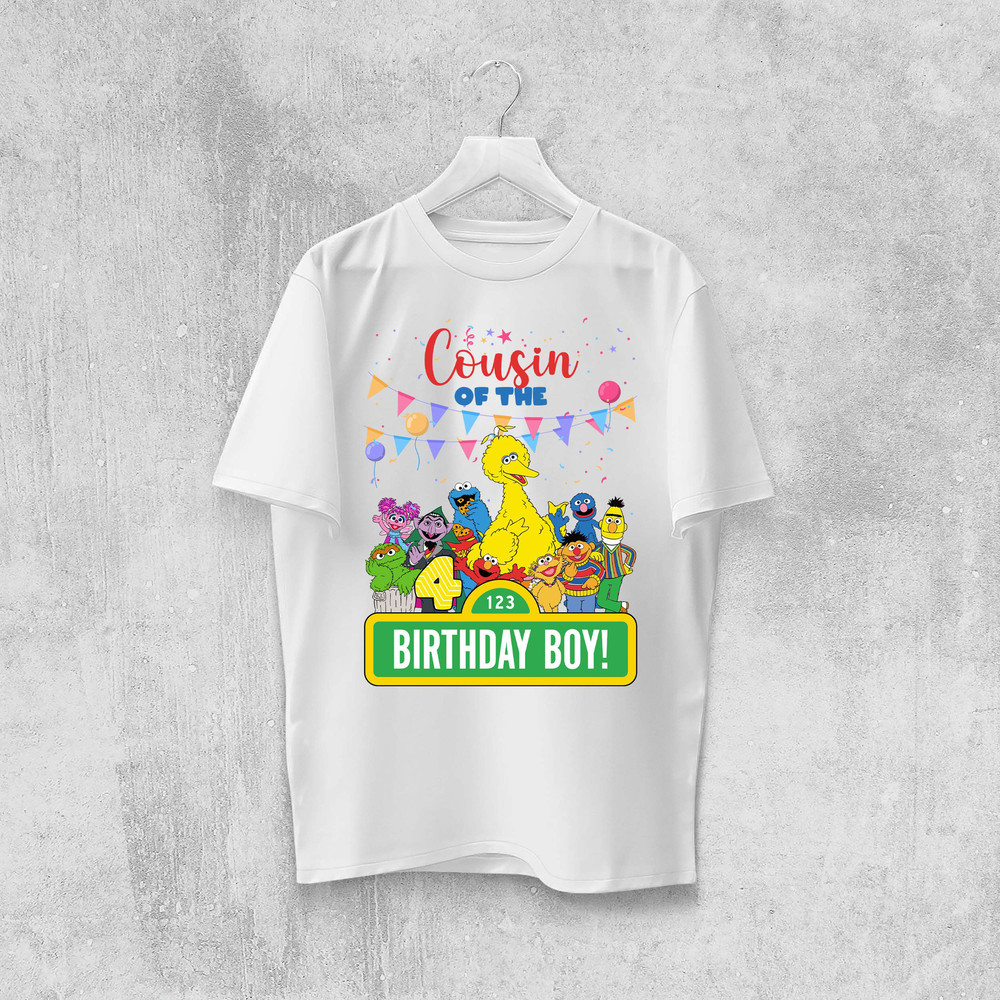 Street Character Birthday Family Custom Png Personalized Toddler Birthday Png Street Custom Birthda 4