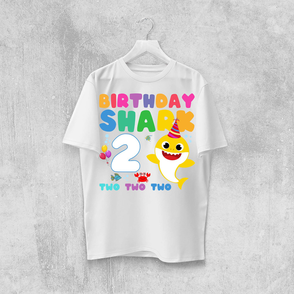 Birthday Baby Shark Png Baby Shark Family Baby Shark Birthday PngBaby Shark Birthday Outfit Family 1