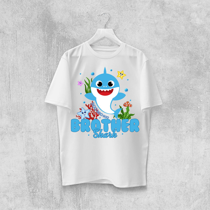 Baby Shark Family Bundle Png Baby Shark Family Baby Shark Birthday PngBaby Shark Birthday Outfit Fa 3