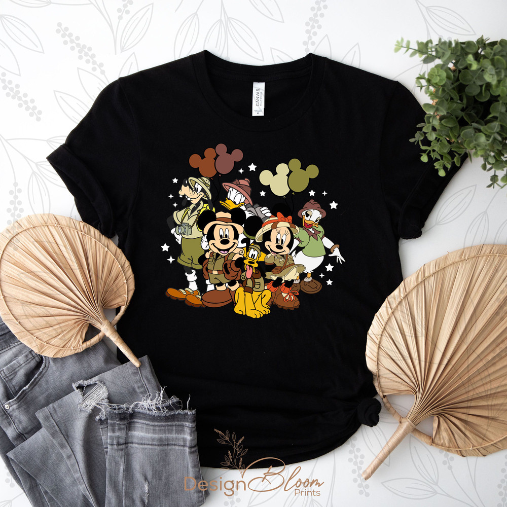 Safari Animal Kingdom PNG Family Vacation 2025 Bundle Safari Vacation Mickey Png Leopard Minnie And 2
