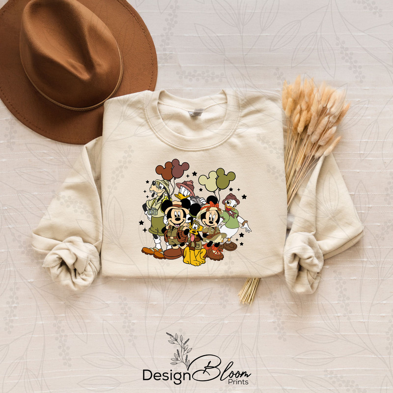 Safari Animal Kingdom PNG Family Vacation 2025 Bundle Safari Vacation Mickey Png Leopard Minnie And 3