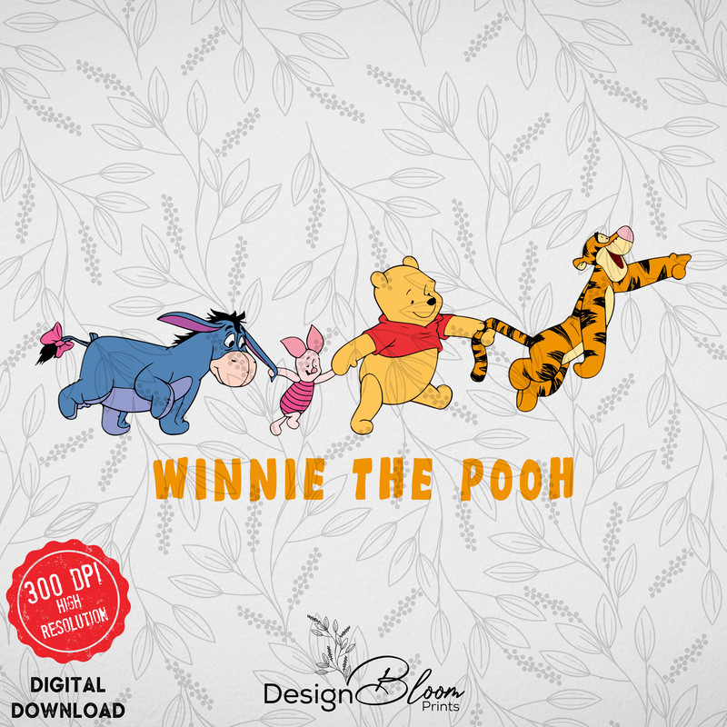 Winnie The Pooh Est 1921 PngColorful Est Designs Png Winnie The Pooh Png Family Trip California Adv 0