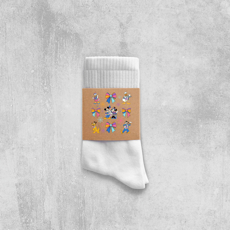 70th Years Of Disney Coquette AnniversaryMickey And Friends Bow Celebration Png Magic Kingdom Png 8