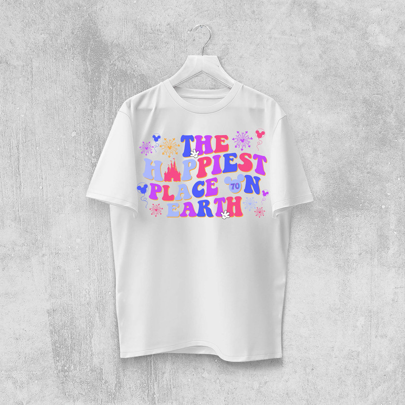 70th Years Of Disney Png Happiest Place On Earth 70thAnniversary Mickey Friends Bow Celebration Mag 1