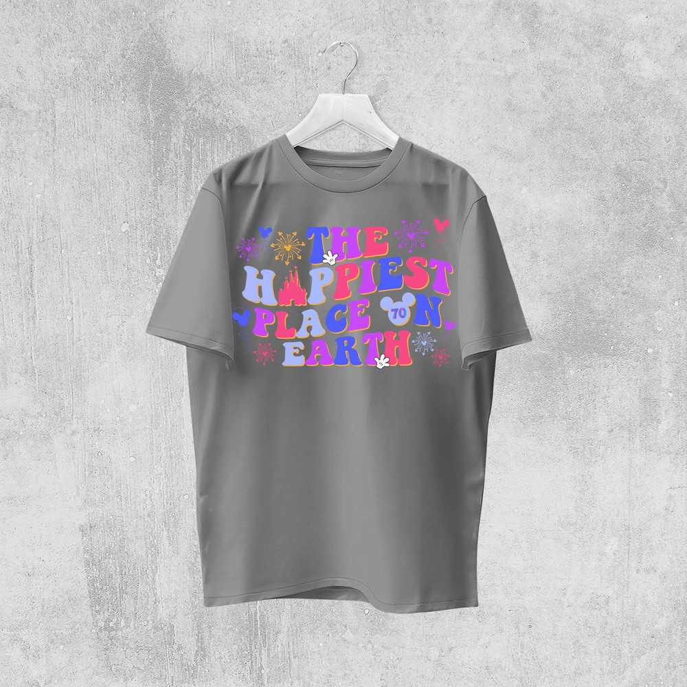 70th Years Of Disney Png Happiest Place On Earth 70thAnniversary Mickey Friends Bow Celebration Mag 3