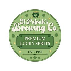 saint patrick's brewing company est 1982 svg
