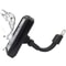 Waterproof Motorcycle Phone Mount Holder With Rain Cover Rotation Motorbike Rearview Mirror Mount F 4