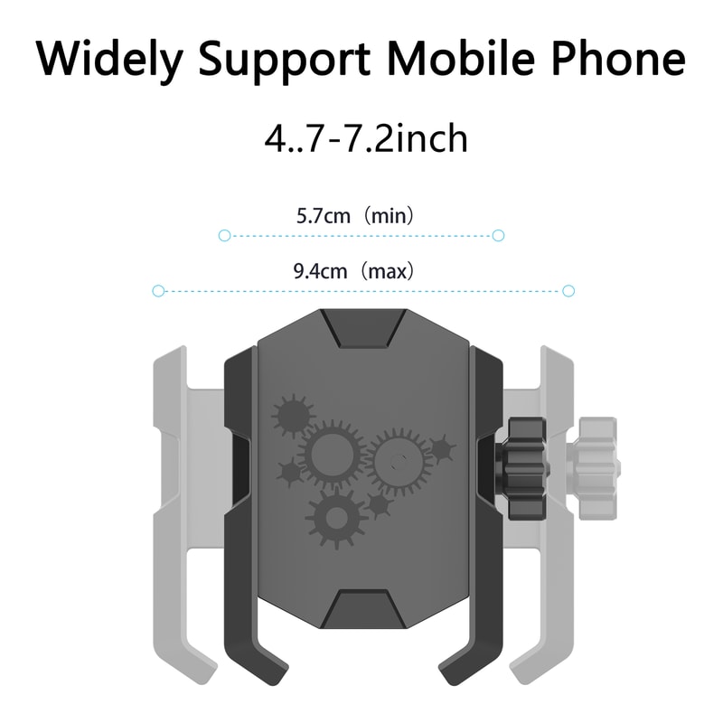 Super Clamp Phone Holder For Treadmill Spin Bike Stroller Wheelchair Golf Cart Music Stand Stationa 4