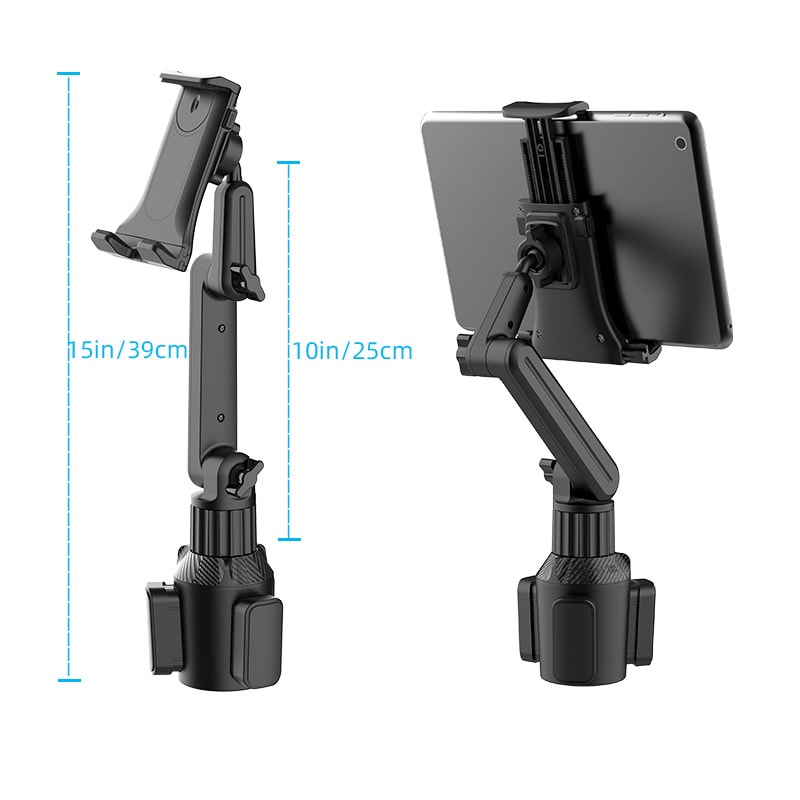 Adjustable Tablet Car Mount Holder Cup Holder Base For Tablets In Car With Heavy Duty Design 2