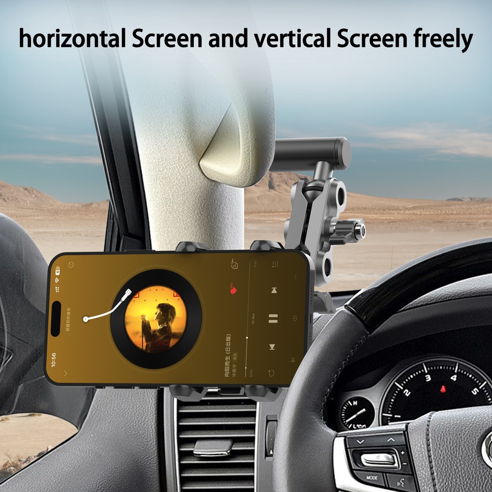 Offroad Vehicle Car Apillar Mobile Phone Bracket Truck Handle Armrest Mobile Holder 2