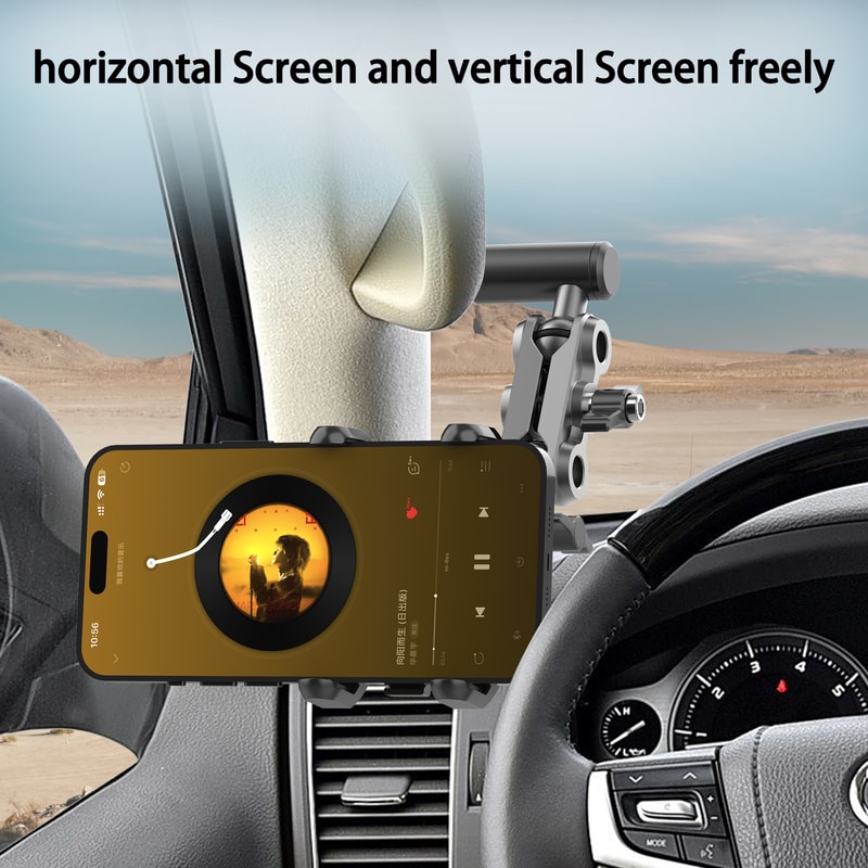 Offroad Vehicle Car Apillar Mobile Phone Bracket Truck Handle Armrest Mobile Holder 2