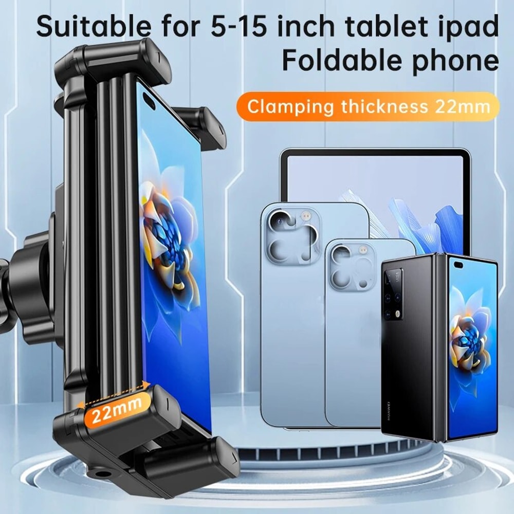 Car Dashboard Tablet Holder, Suction Mount for Tablets