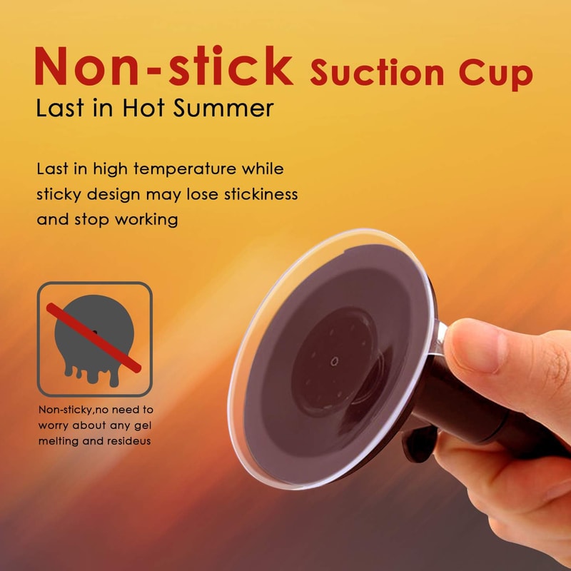 Windshield Cell Phone Stand Car Phone Holder Mount HandsFree Mount 3