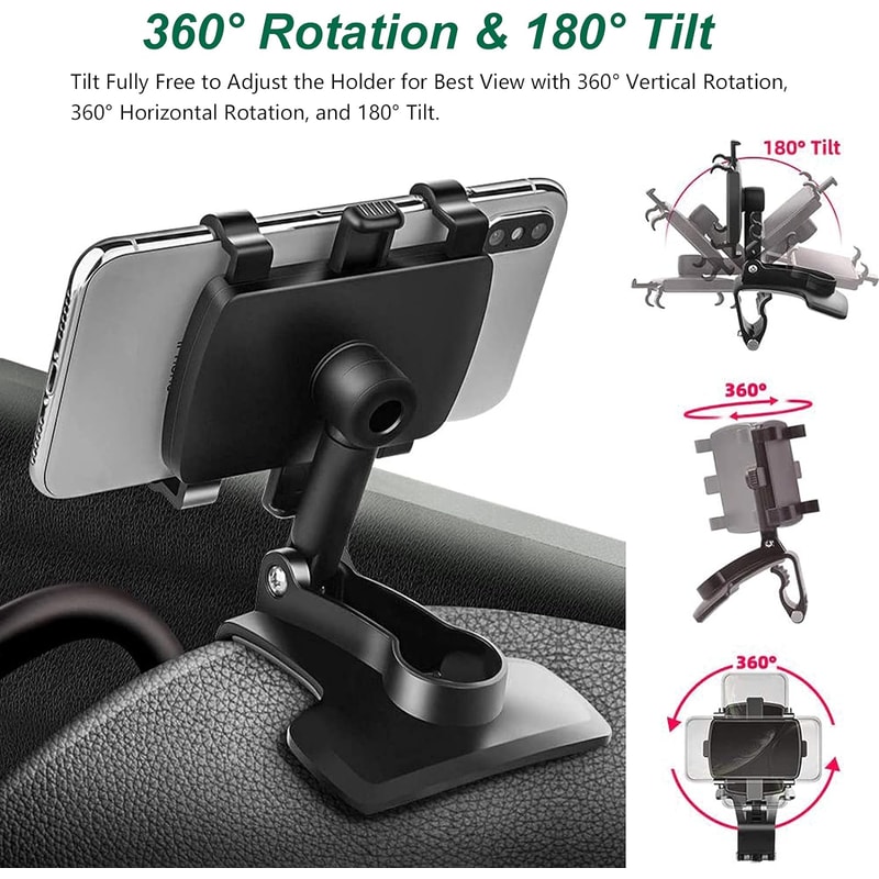 Dashboard Phone Holder Mount For Universal Car Strong And Stable 2
