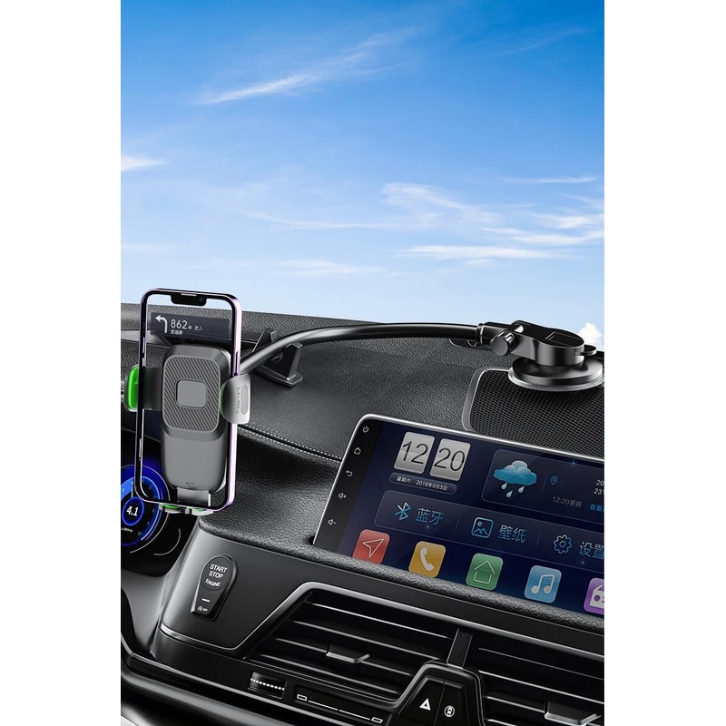 WindshieldDashboard Car Phone Holder Mount Suction Cup For Truck Compatibility 5