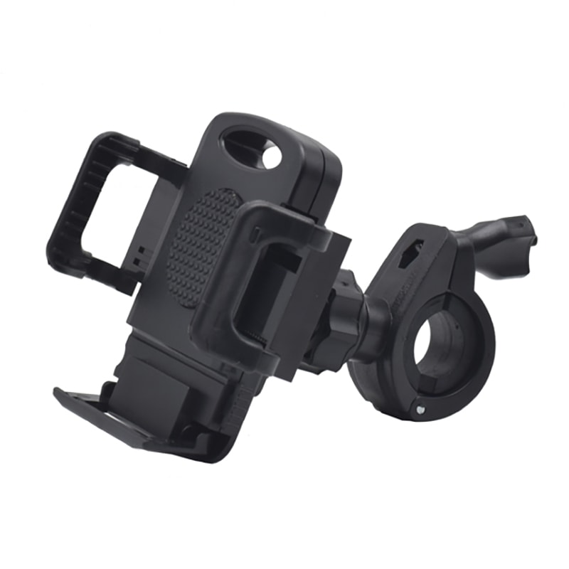 Motorcycle Phone Mount Clamp, Bike Phone Holder for Handlebar, Universal Smartphone Clip for Scooters