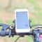 Motorcycle Phone Mount Clamp, Bike Phone Holder for Handlebar, Universal Smartphone Clip for Scooters