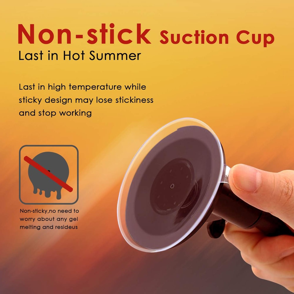 Universal Magic Arm Phone Mount Suction Magnetic Car Holder For Vlog Shooting 3