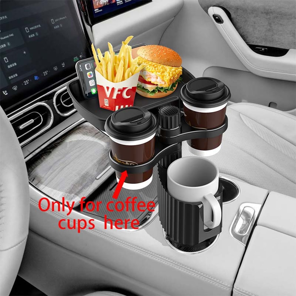 Detachable Car Cup Holder Tray Car Cup Holder Expander Tray Car Food Trays For Eating Cup Holder Tr 6