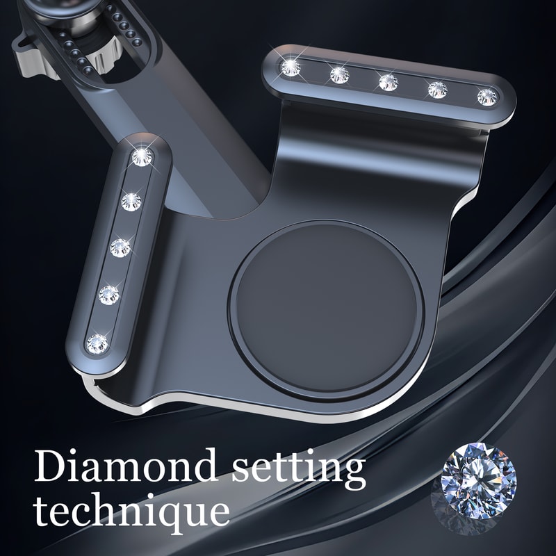 Phone Holder For Model Y Strongest Magnetic Car Mount Accessories Compatible With All Phones Secure 5