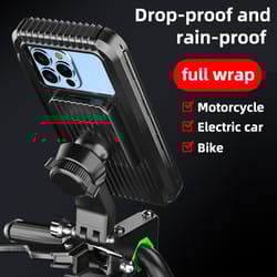 universal bicycle gps, waterproof motorcycle bike mobile phone holder, adjustable swivel motorcycle cellphone holder