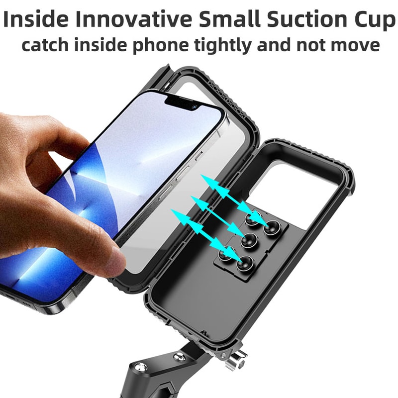 Universal Bicycle GPS, Waterproof Motorcycle Bike Mobile Phone Holder, Adjustable Swivel Motorcycle Cellphone Holder