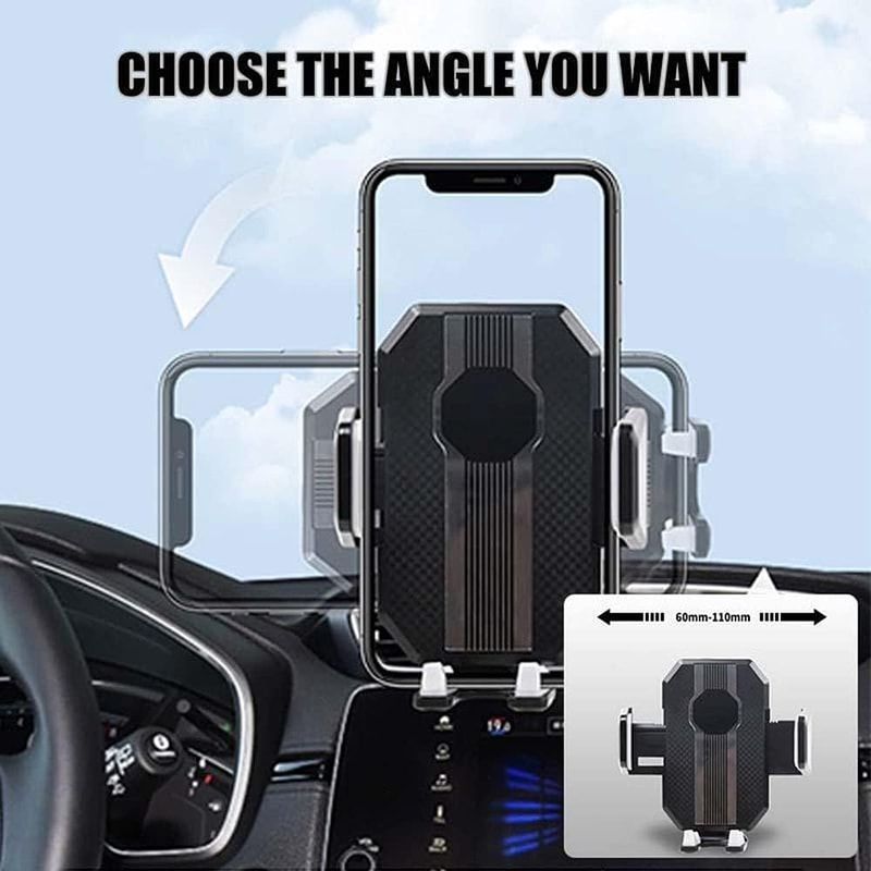 OneButton Popup Universal Dashboard Windshield Phone Holder Strong Suction Cup Cell Phone Stand 4