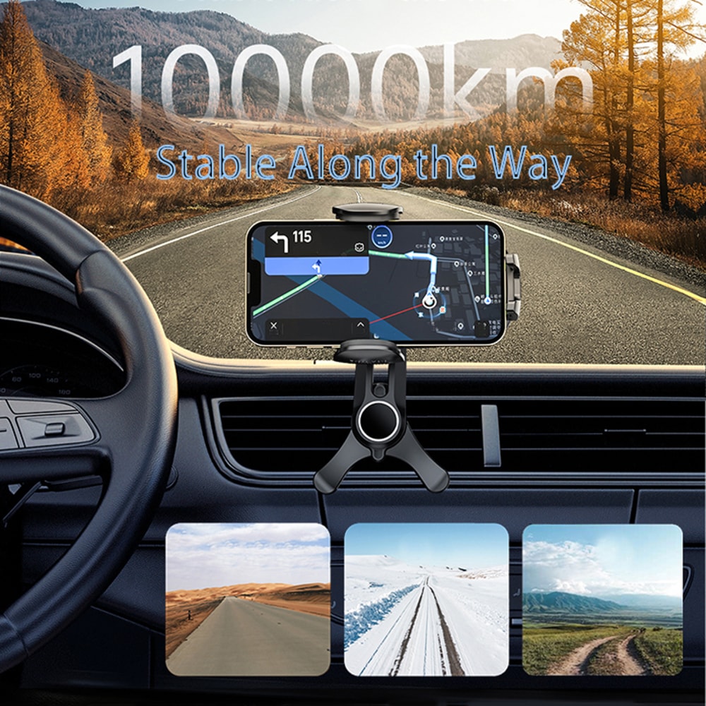 Never Blocking Vent Car Vent Phone Mount Universal Extension Clip Air Phone Holder Enjoy Comfort Of 1