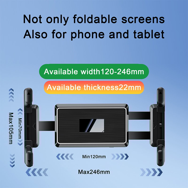 Car Dashboard Tablet Holder Suction Cup Mount For All Tablet And Phone Devices Large Clamp Windshie 1