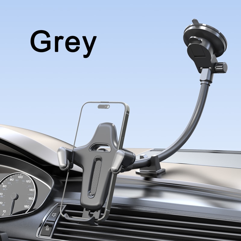 WindshieldDashboard Car Phone Holder Mount Long Arm Gooseneck Suction Cup Mount For Car Truck 7