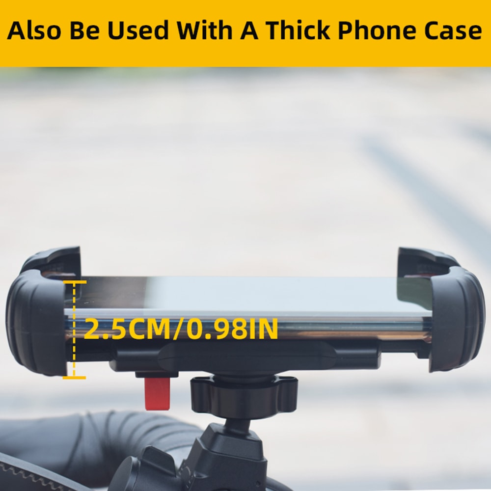 Handlebar Phone Mount, Bicycle Phone Holder, Bike A Phone Mount