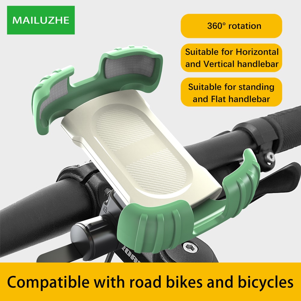 Handlebar Phone Mount, Bicycle Phone Holder, Bike A Phone Mount