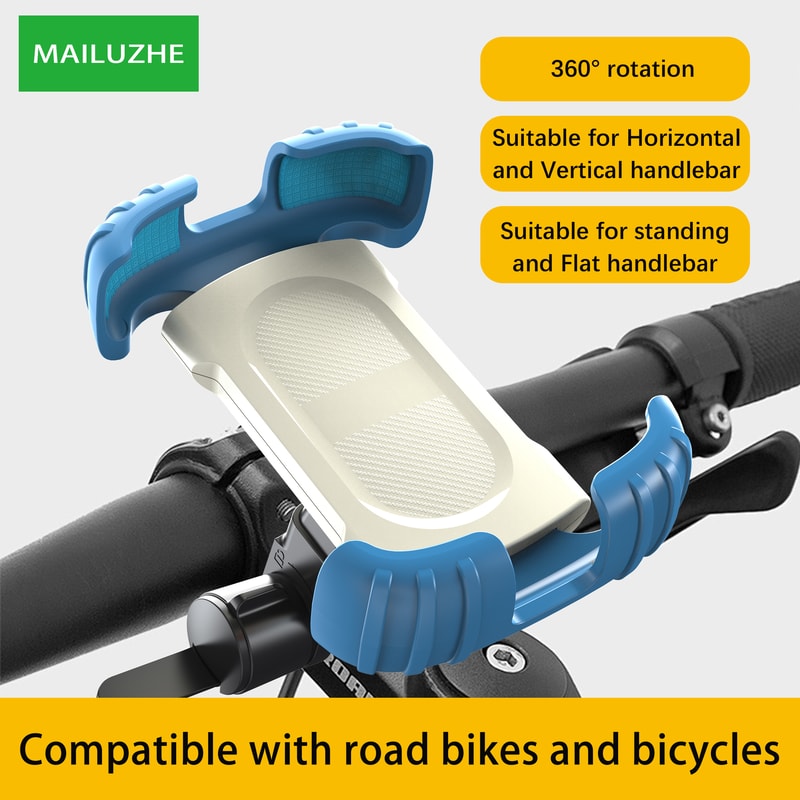 Handlebar Phone Mount, Bicycle Phone Holder, Bike A Phone Mount