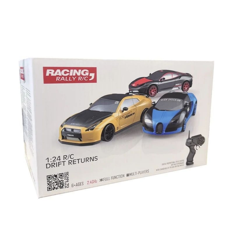 Remote Control Drift RC Car GTR Model AE RC Racing Car Toy For Kids Christmas Gifts 4
