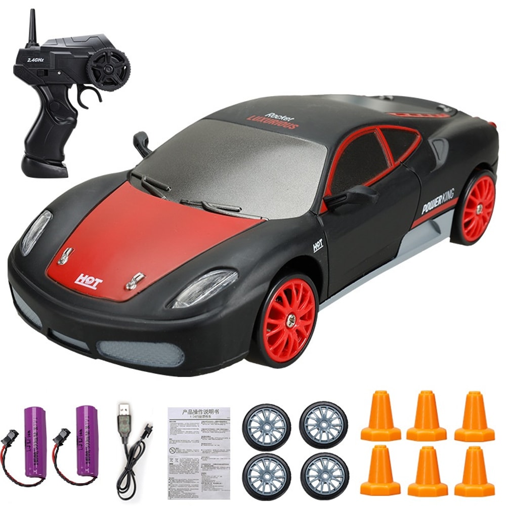 Remote Control Drift RC Car GTR Model AE RC Racing Car Toy For Kids Christmas Gifts 10