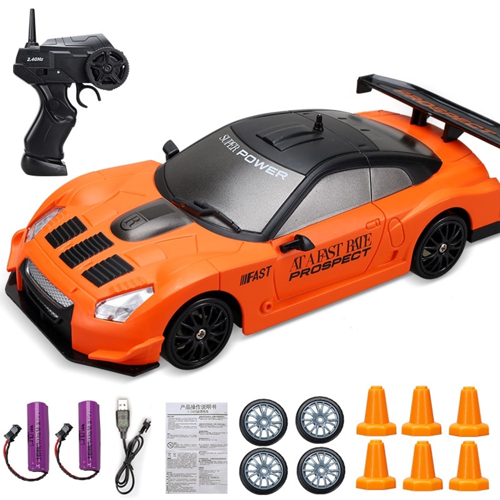Remote Control Drift RC Car GTR Model AE RC Racing Car Toy For Kids Christmas Gifts 12