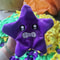 Jumping Star Plush Toy Angry Moving Expression Schoolbag Doll Soft Kawaii Fun Trick Toy Gift 8