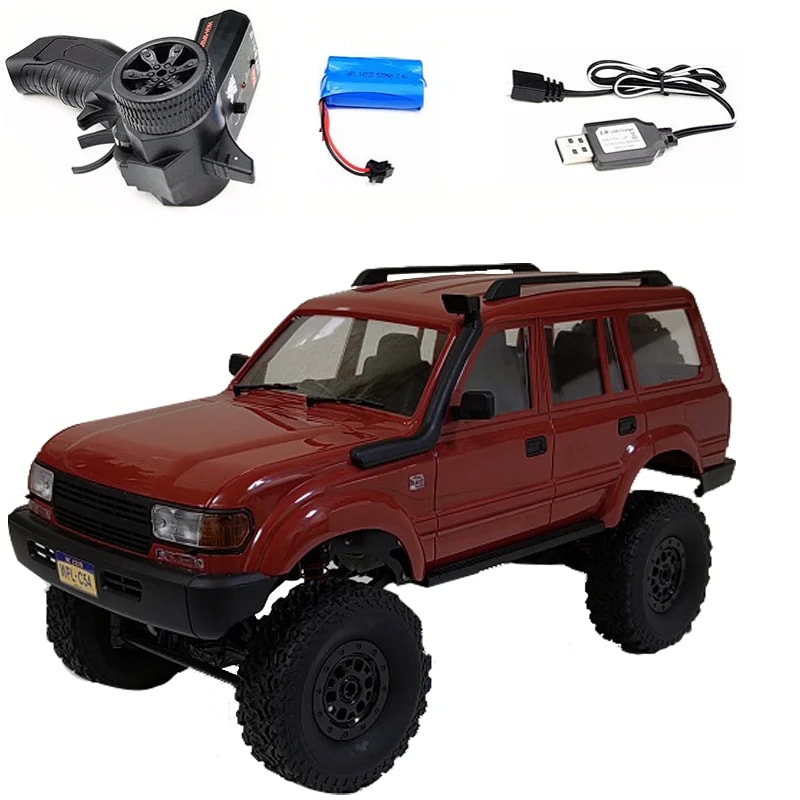 Full Size Electric WPL RC Car, Off-road Climbing Control Truck, Children's Toy Gift