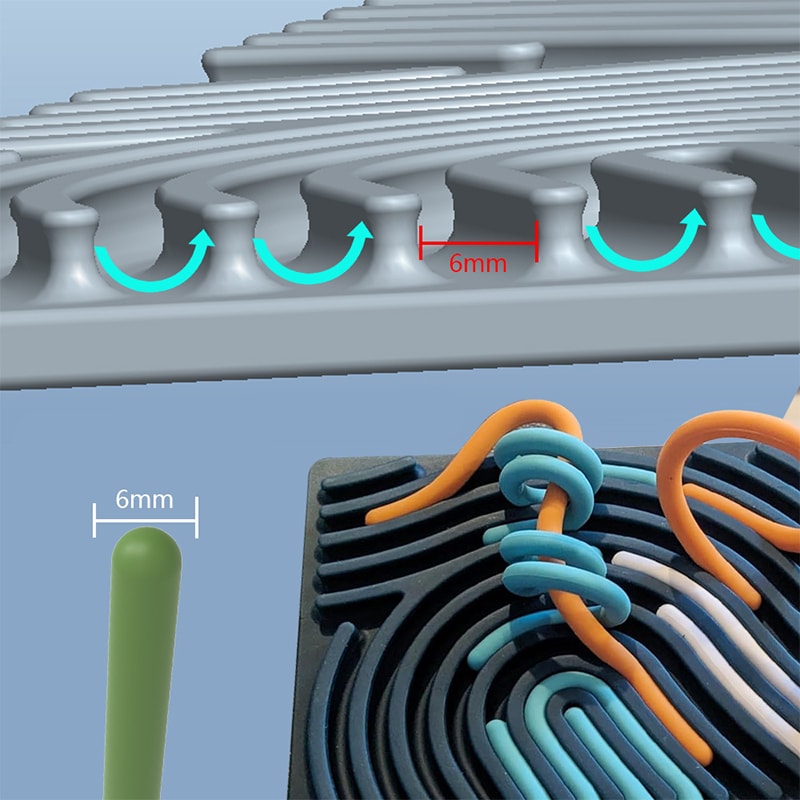 English Letter Silicone Sensory Activity Board, Fidget Toy for Kids, Silent Calming, Anxiety, ADHD, Autism, Portable Tra