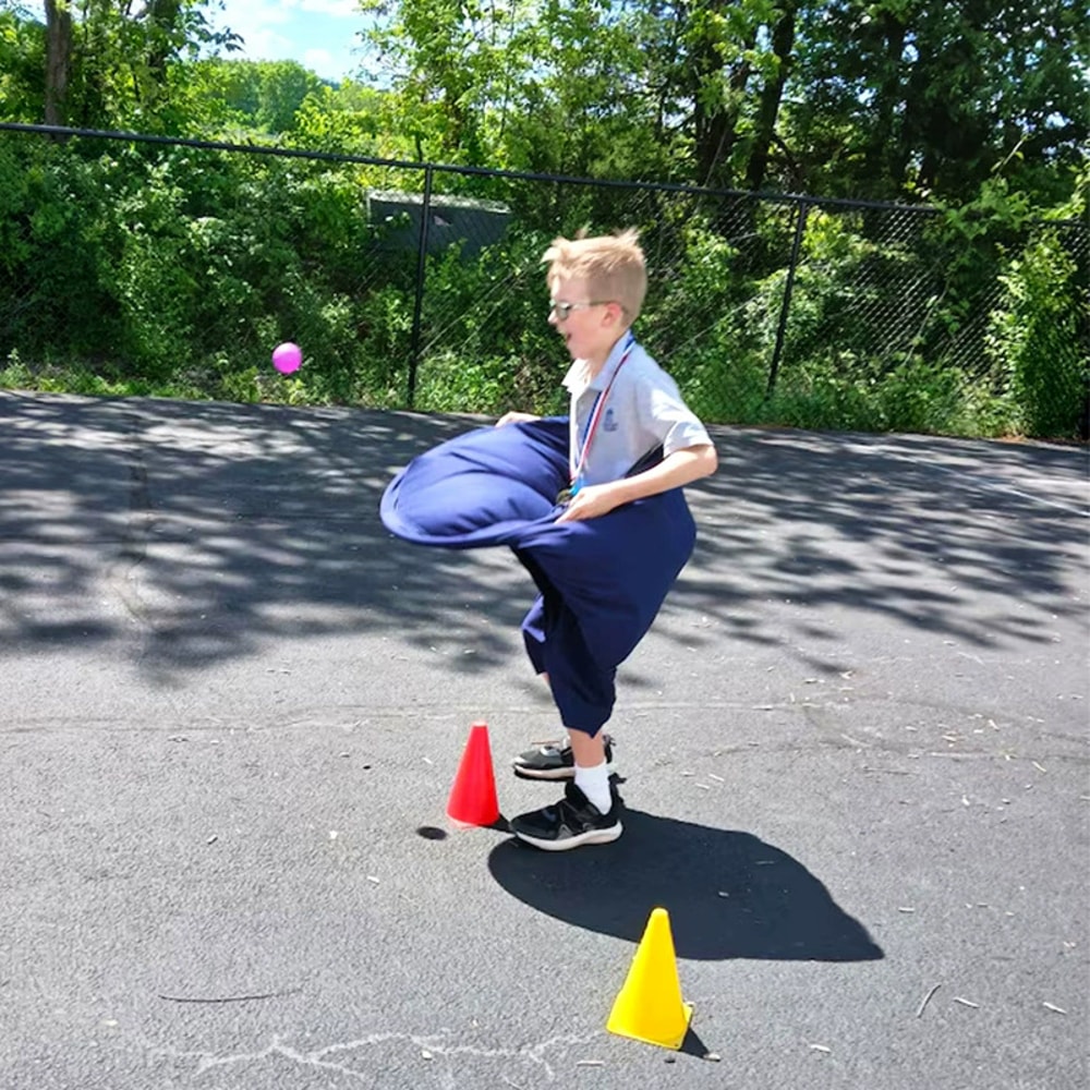 Giant Outdoor Ball Sensory Tossing Game Set for Yard Games and Family Reunion Fun