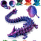 Full Articulated Dragon Model, Dragon Egg with Dragon, Movable Rotatable Desktop Ornament Toy for Kids