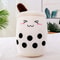 Kawaii Plush Toys Soft Boba Plush Bubble Tea Pillow For Babies 7